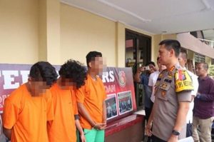 Polisi Ringkus 12 Anggota Geng Motor Yang Melakukan Penyerangan Ke SMAN 5