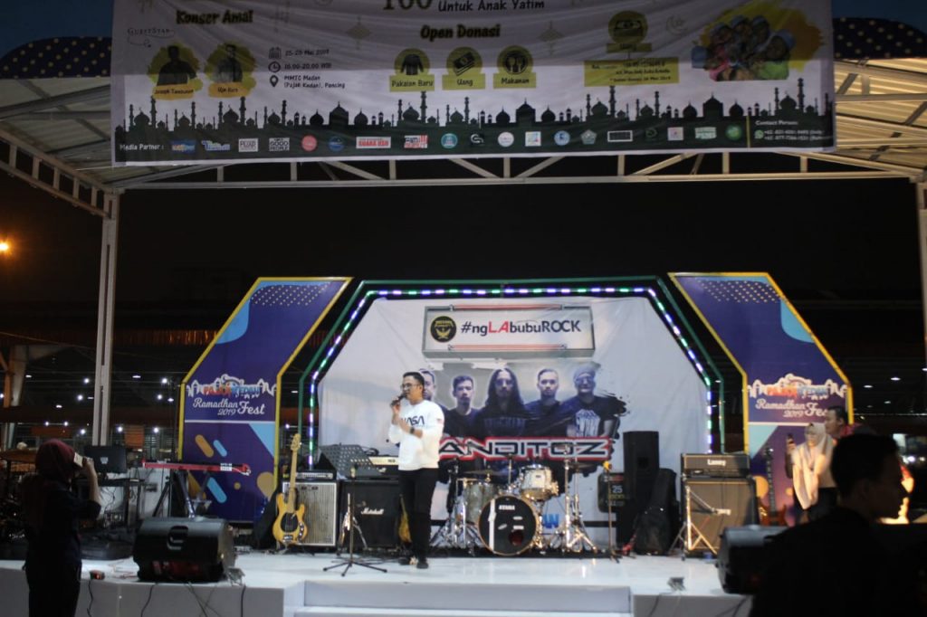 Kolaborasi GenBI USU : Konser Amal, Ajak Masyarakat Donasi Baju Baru Untuk Anak Yatim