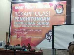 Hasil Rekapitulasi Suara Pemilu 2019 Di Tapteng