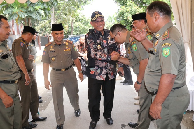 HUT Satpol PP, Wakil Wali Kota Apresiasi Kinerja Satpol PP Kota Medan