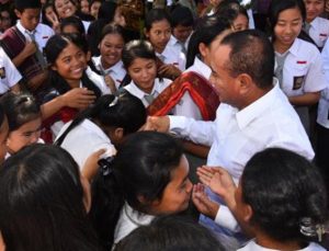 Kunjungi SMAN 1 Pangururan Samosir, Ini Pesan Gubsu Bagi Para Siswa