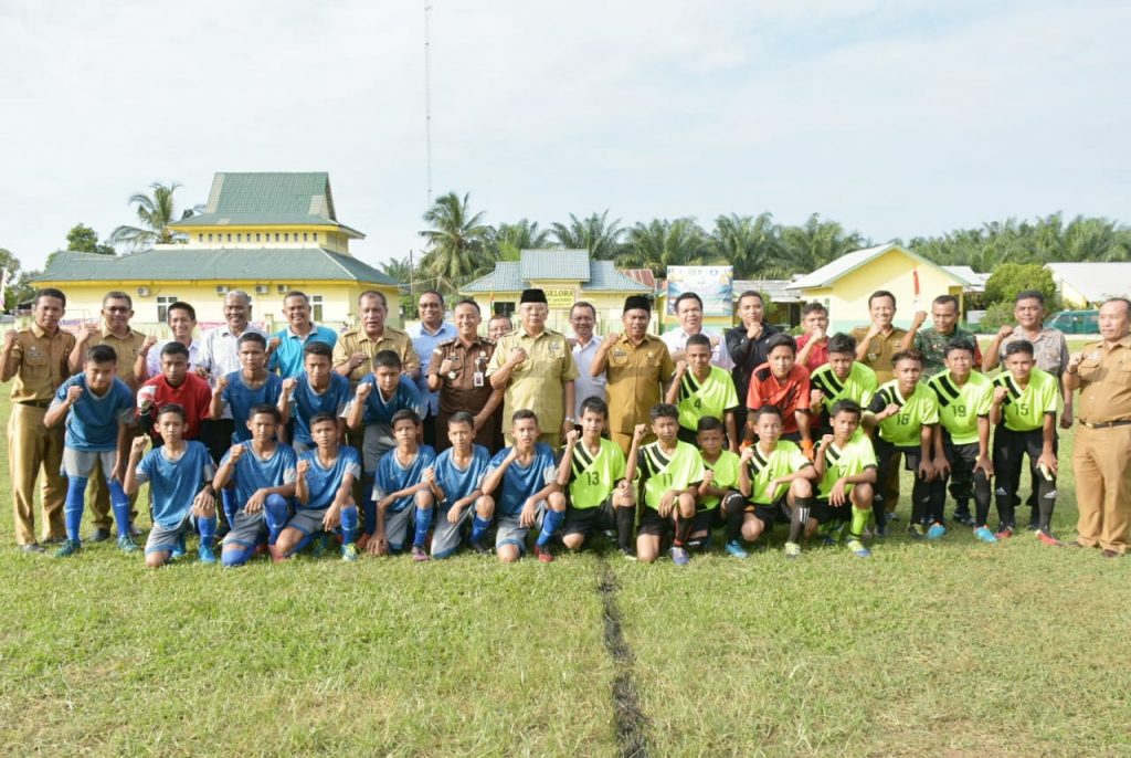 Bupati Buka GSI Sepak Bola Tingkat SMP Kabupaten Sergai