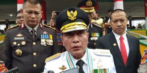 HUT Bhayangkara Ke 73, Gubsu Bacakan 5 Instruksi Presiden Untuk Pedoman Polri