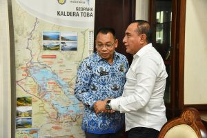 Gubernur Sumut dan Walikota Binjai  Bahas Air Bersih dan Tata Kota