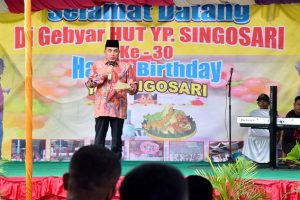 HUT YP Singosari Delitua, Gubernur Harapkan Lahir Generasi Hebat