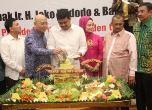 Mantu Jokowi Gelar Syukuran Kemenangan Pilpers, Wali Kota Medan Ucapkan Selamat
