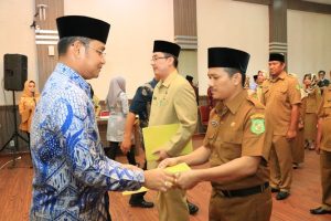 Sekda Lantik 27 Pejabat Struktural Eselon III dan IV