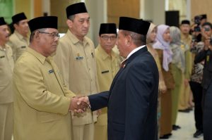 Lantik 13 Pejabat Eselon III, Ini Pesan Gubsu