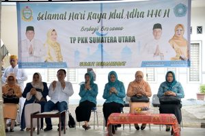 TP PKK Sumut Berkurban Untuk Warga Sekitar