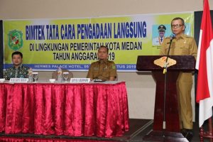 Tingkatkan Kemampuan Apratur, Pemko Medan Gelar Bimtek Pengelolaan Dana Kelurahan