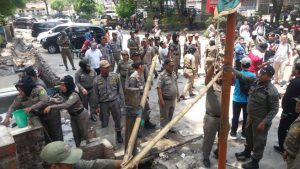 Penertiban Warkop Elisabeth Ricuh, Kasatpol PP Tersiram Air Panas