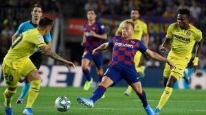 Liga Spanyol, Barcelona Tundukan Villarreal 2-1