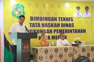 Wujudkan Good Governance, Pemko Medan Gelar Bimtek Tata Naskah Dinas
