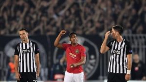 Cetak Gol Lewat Penalti, Martial Bawa Manchester United Tundukan Partizan Belgrade 1-0