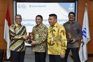 Terkait Pembiayaan Tagihan Pemakaian Gas Pelanggan, PGN Jalin Kerjasama Dengan Bank Bukopin