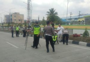 Selidiki Kasus Kematian Golfrid, Polisi Gelar Olah TKP Di Dekat Underpass Titi Kuning