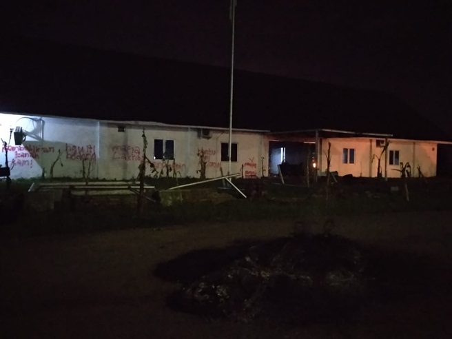 Aksi Unjuk Rasa Berujung Anarkis, Kantor Perumnas Dan PTPN II Rusak