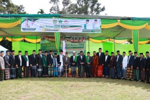 Sergai Gelar Upacara Hari Santri Nasional Ke-4 Di Ponpes Darul Mukhlisin
