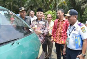 Pemkab Sergai Launching Pelayanan Pengujian Kendaraan Bermotor Booking Service