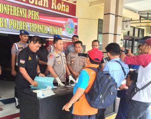 Dalam 2 Bulan, Polres Tapteng Amankan 36 Pelaku Narkoba