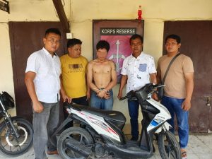 Polsek Belawan Ringkus Pelaku Curanmor