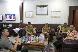 Silaturahmi Ke Polrestabes Medan, Plt Wali Kota Beri Dukungan Kepada Polisi