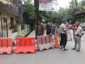 Situasi Di Mapolrestabes Medan Berangsur Kondusif, Namun Penjagaan Tetap Diperketat