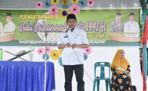 Hadiri Maulid Nabi,Wabup Bicara Mutu dan Kualitas Infrastruktur