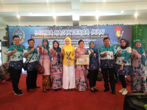 PKK Kecamatan Teluk Mengkudu Raih Juara III Lomba Masak Menu Ikan Tingkat Provinsi