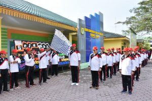 Sambut HUT KORPRI, Pemkab Sergai Gelar Jalan Sehat dan Senam Bersama