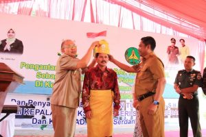Bupati dan Wabup Hadiri Pengantar dan Penyambutan Kajari Sergai.