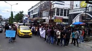 Rekannya Ditangkap Polisi, Ratusan Mahasiswa Unika Unjuk Rasa