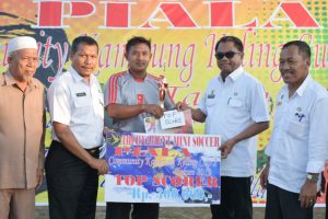Padyat FC Teluk Mengkudu Raih Gelar Juara Kampung Keling Cup II