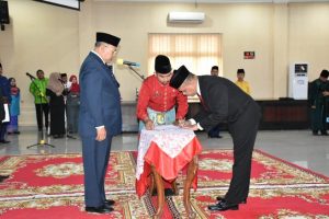 Dilantik Bupati, HM Faisal Hasrimy Resmi Jabat Sekdakab Sergai