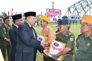 Pemkab Sergai Peringati Hari Pahlawan di Bantaran Sungai Ular.