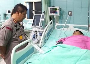Kecelakaan Usai Meliput Operasi Pekat, Jurnalis TV Ini Dioperasi Di RS Bhayangkara