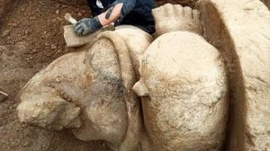 Arca Ganesha Terbesar di Dieng Ditemukan Petani saat Mencangkul