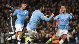 Sempat Tertinggal 1 Gol, Manchester City Akhirnya Taklukan Leicester 3-1
