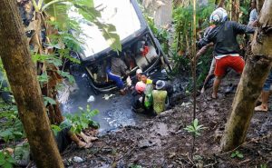 24 Penumpang Tewas dan 13 Luka setelah Bus Sriwijaya Masuk Jurang