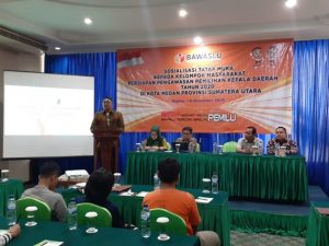 Pimpinan Bawaslu RI Sosialisasi Pilkada Ke Kota Medan