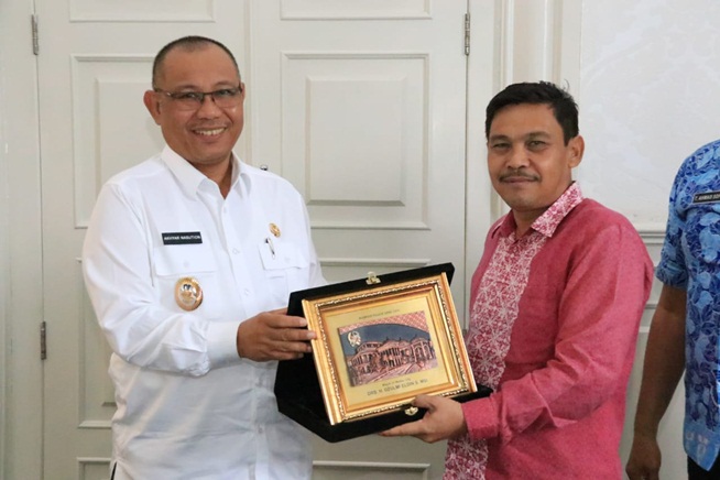 Wakil Bupati Mukomuko Minta Masukan Terkait Investasi ke Pemko Medan