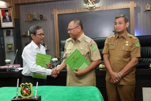 Perum Perumnas Regional I Serah Terima Waduk Dengan Pemko Medan