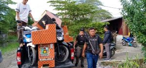 Polsek Percut GKN di Lahan Garapan Jermal, 16 Mesin Judi Diamankan