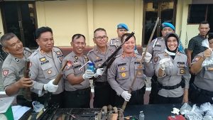 Polrestabes Medan Gempur Kampung Narkoba, Judi dan Penadah Motor Curian