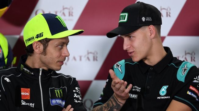 Fabio Quartararo jadi Pembalap Utama Yamaha, Rossi Tak Mau Gegabah