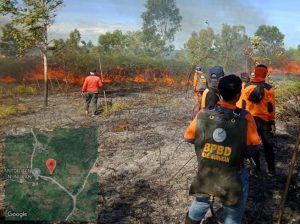 Karhutla Di Nunukan Berhasil Dipadamkan Personil Gabungan