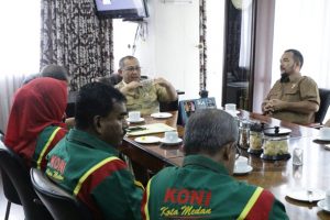 Terima Audiensi Pengurus Koni, Ini Harapan Akhyar Untuk Atlet Kota Medan