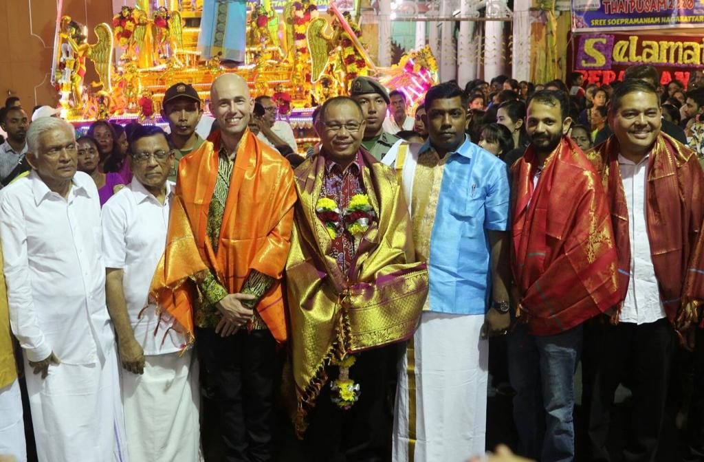 Perayaan Thaipusam di kota Medan Berlangsung Meriah