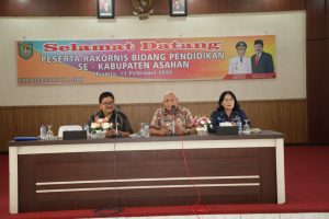 Upaya Tingkatkan Mutu Pendidikan, Pemkab Asahan Gelar Rapat Koordinasi Bidang Pendidikan