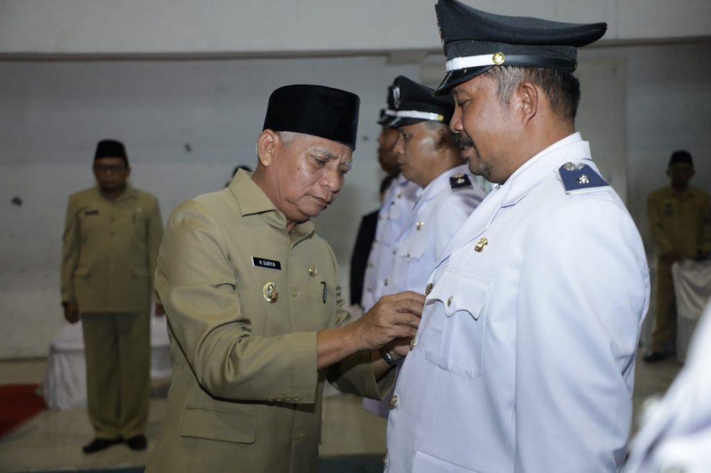 Lantik 45 Kades Terpilih, Bupati Asahan Beri 5 Pesan